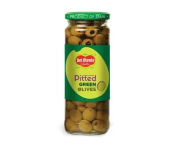 Del Monte Green Pitted Olives 450g