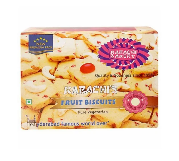 Karachi Fruit Biscuits 400gm