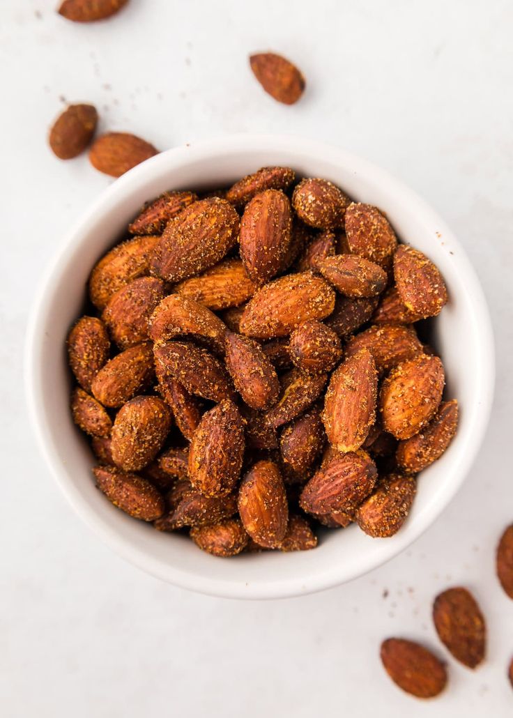 Spicy Roasted Almonds