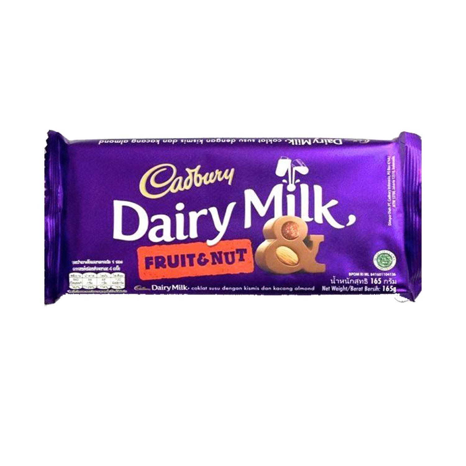 Dairymilk Fruit & Nut 36 Grm